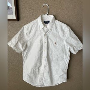 Polo Ralph Lauren short sleeve button down oxford shirt sz. M mens
